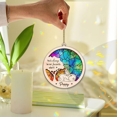 HYTURTLE Miscarriage Memorial Gifts for Loss of Baby Crystal Ornament - Miscarriage Gifts for Parents - Sympathy Gifts -Pregnancy Loss Gifts for Mothers - Christmas Tree Remembrance Keepsake Gifts in Kuwait