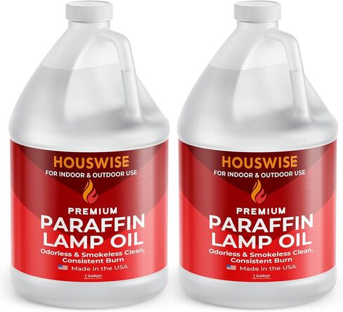 Premium Liquid Paraffin Lamp Oil for Indoor Use (1 Quart) - Smokeless Odorless Paraffin Oil Lamp Fuel, Lantern Oil, Candle Oil for Lamps, Indoor Lamp Oil, Liquid Paraffin Oil in Saudi Arabia