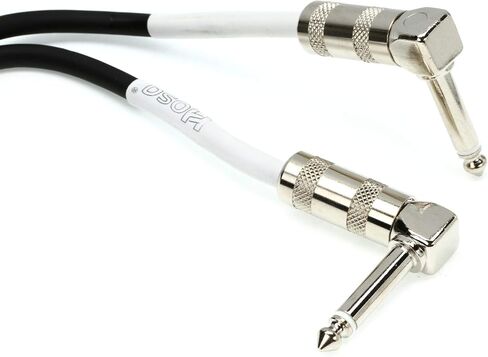 Hosa CPE-118 Right Angle to Right Angle Guitar Patch Cable, 18 Inch in Saudi Arabia