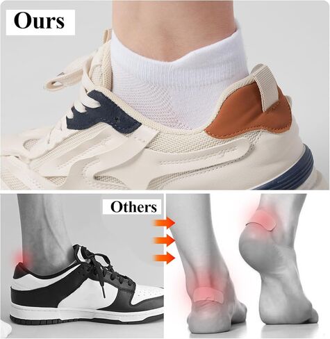 Ankle Socks for Women, Cotton Running Athletic Socks with Heel Tab Low Cut Sports No Show Socks 6 Pairs in Saudi Arabia