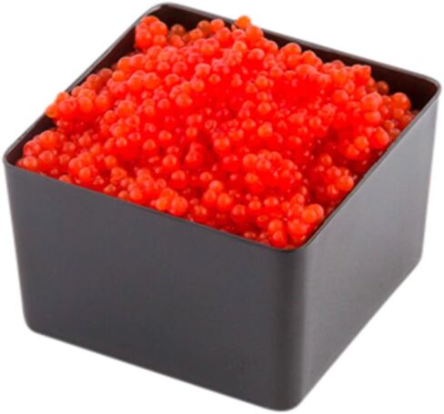 Restaurantware 4 Ounce Mini Dessert Cups 100 Square Small Appetizer Cups - Tall Heavy-Duty Black Plastic Disposable Parfait Cups Serve Mousse Puddings Or Samples For Weddings Or Parties in Saudi Arabia