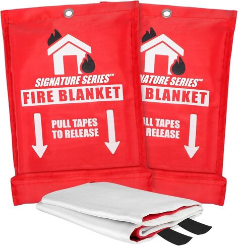 Signature Series Fire Blanket | Flame Suppression Fiberglass Blanket for Home & Kitchen Safety in Saudi Arabia