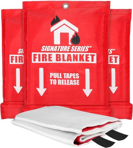 Signature Series Fire Blanket | Flame Suppression Fiberglass Blanket for Home & Kitchen Safety in Saudi Arabia