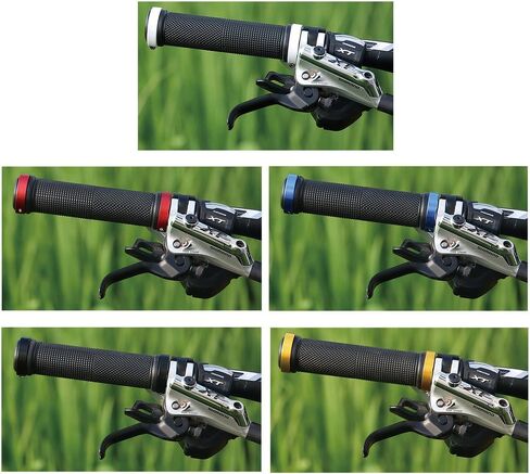 TRENDBOX Ergonomic Design Rubber Bike Bicycle Handlebar Straight Grips Comfort Anti-Slip Mountain Cycling in Saudi Arabia