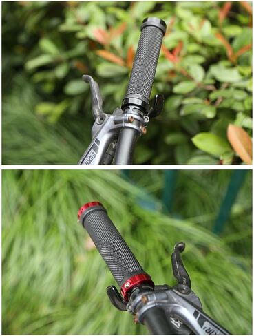 TRENDBOX Ergonomic Design Rubber Bike Bicycle Handlebar Straight Grips Comfort Anti-Slip Mountain Cycling in Saudi Arabia