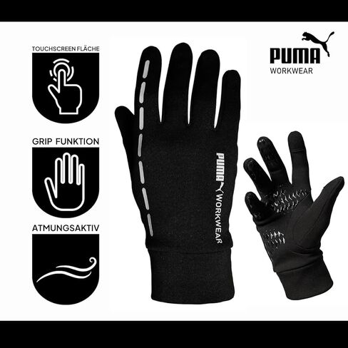 تعتبر قفازات العمل PUMA WORKWEAR Tek-One مع عناصر اللمس والمضادة للانزلاق مثالية للربيع والشتاء والخريف in Saudi Arabia