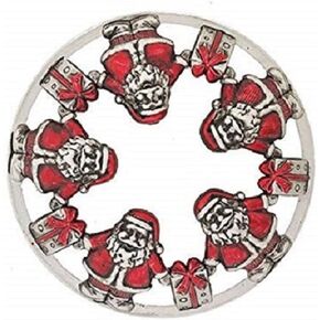 Yankee Candle Santa And Gifts Illuma-Lid Jar Candle Topper