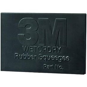 3M Wetordry Rubber Squeegee, 2" x 3