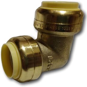 10 Pcs. XFITTING 3/4" Push Fit Elbow