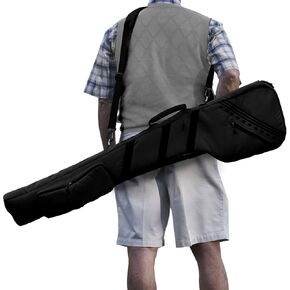 Golf Carry Bag Clubs Case Foldable Zippered Carry Club Bag