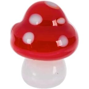 Ganz Mighty Little Mushroom Glass Miniature Figurine