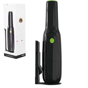 Portable Handheld Wireless Car Vacuum Cleaner, Rechargeable Mini Cordless Vacuum for Car Cleaning with Type-C and Brushless Motor (Black)