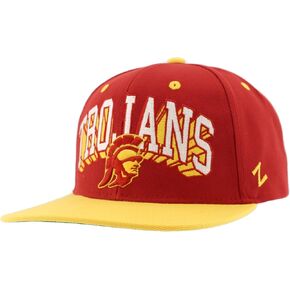 ZHATS Standard NCAA Officially Licensed Hat Flat Snapback Z11 Retro Blockbuster, Team Color, One Size
