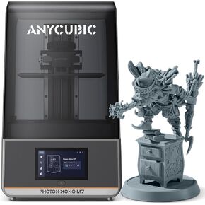ANYCUBIC Photon Mono M7 PRO 14K Resin 3D Printer, 170mm/h Fast Printing, 10.1'' Mono LCD with COB LighTurbo 3.0 Source, Dynamic Temperature Control Resin Vat, Build Volume 8.77''x4.96''x9.05''