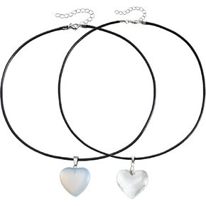 Engraved Heart Pendant Necklace, Carved Pattern Black Cotton Cord Necklace, Goth Vintage Punk Y2k Accessories for Women