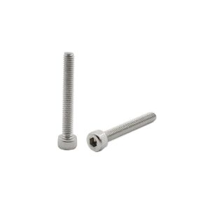 20 PCS Socket Head Cap Screws, TTZEZE 304 Stainless Steel Metric Machine Bolts Hex Socket Screw, Socket Drive Bright Finish Full Machine Threads for Shelf Chair Desk Install Repair (M4x30mm)