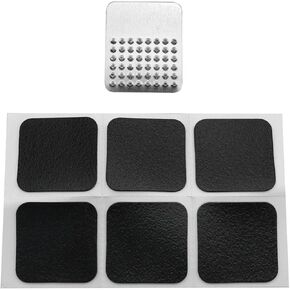 RLECS 1 Sets Bike Tire Repair Glue-Less Patches Inner Tube kit 6PCS Bike Tire Puncture Patch Self Adhesive Patches and Puncture Flat for Road Bike Mountain Bicycle Glueless Cycle Tire Puncture Patch