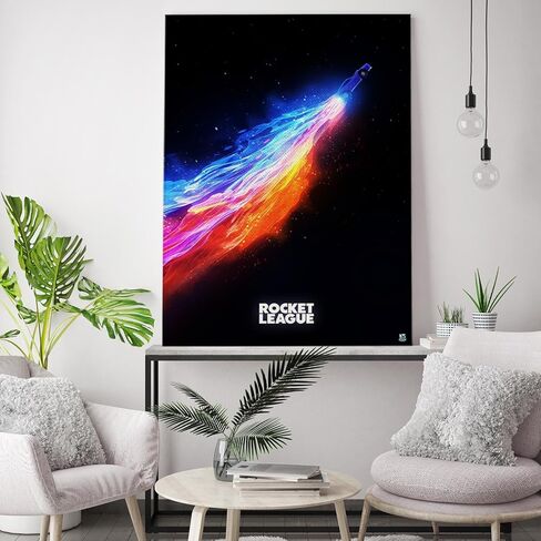 قماش الملصقات صاروخ ملصق حجم 16X24 بوصة صورة جمالية طباعة جدار الفن الفني ديكور للنوم المنزل غرفة نوم غرفة المعيشة مكتب المطبخ مزرعة الديكور in Kuwait