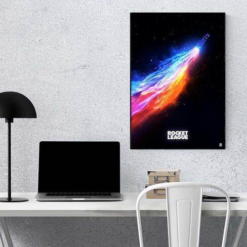 قماش الملصقات صاروخ ملصق حجم 16X24 بوصة صورة جمالية طباعة جدار الفن الفني ديكور للنوم المنزل غرفة نوم غرفة المعيشة مكتب المطبخ مزرعة الديكور in Kuwait