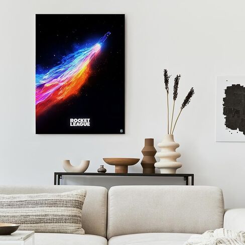 قماش الملصقات صاروخ ملصق حجم 16X24 بوصة صورة جمالية طباعة جدار الفن الفني ديكور للنوم المنزل غرفة نوم غرفة المعيشة مكتب المطبخ مزرعة الديكور in Kuwait