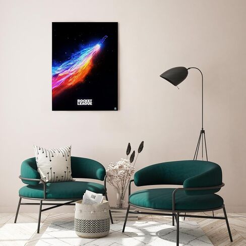قماش الملصقات صاروخ ملصق حجم 16X24 بوصة صورة جمالية طباعة جدار الفن الفني ديكور للنوم المنزل غرفة نوم غرفة المعيشة مكتب المطبخ مزرعة الديكور in Kuwait