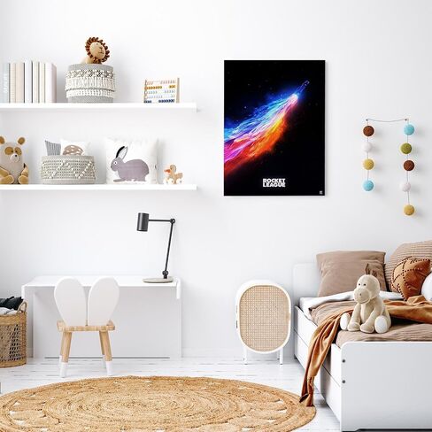 Canvas Posters Rocket Poster Size 16X24 Inch Aesthetic Picture Print Wall Art Artwork Decor for Dorm Home Bedroom Living Room Office Kitchen Farmhouse Decoration in Saudi Arabia