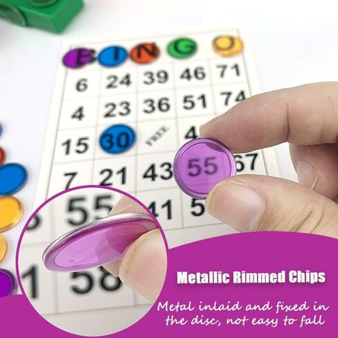 Magnetic Wands and Bingo Chips Game Tokens Educational STEM Kits for Learning, Sensory Bins, Science, Counting & Sorting 5-Pack & 500 Metal Chips in Saudi Arabia