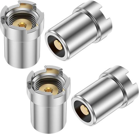 Thread Magnetic Adapter 4 Pieces Magnetic Adapter Thread Atomizer Thread Adapter Suitable for Connecting the Soldering Iron Used for Circuit Board Repair in Saudi Arabia