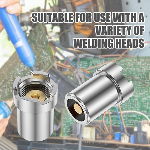 Thread Magnetic Adapter 4 Pieces Magnetic Adapter Thread Atomizer Thread Adapter Suitable for Connecting the Soldering Iron Used for Circuit Board Repair in Saudi Arabia
