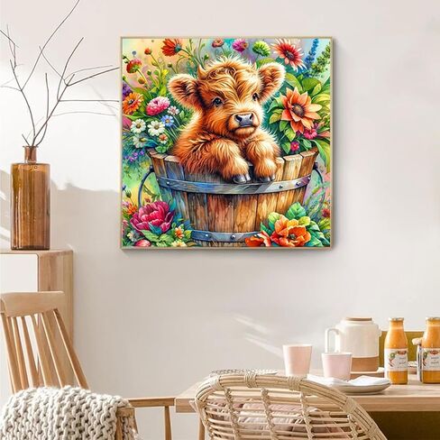 EIBEILI Diamond Painting Kits for Adults, Humming Bird 5D Diamond Art Kits for Beginner DIY Full Drill Diamond Dots Crystal Craft Kits for Home Wall Decor Gifts 11.8x15.7 inch in Kuwait