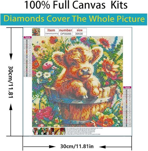 EIBEILI Diamond Painting Kits for Adults, Humming Bird 5D Diamond Art Kits for Beginner DIY Full Drill Diamond Dots Crystal Craft Kits for Home Wall Decor Gifts 11.8x15.7 inch in Kuwait