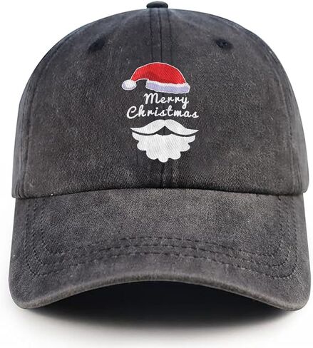Christmas Baseball Cap Christmas Hat for Men Women Unisex Adult Vintage Adjustable Hats in Saudi Arabia
