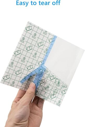 Dohia Transparent Stretch Adhesive Bandage Film Dressing Stretch Adhesive Waterproof Bandage Cover Bandage Film Dressing Clear Shower Protector D1-FST in Kuwait