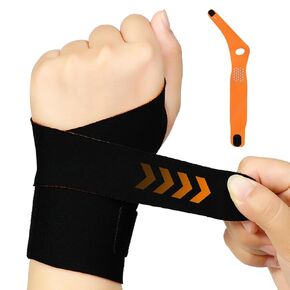 Carpal Tunnel Ulnar Wrist Brace, Ultra-Thin Elastic Hand Brace for TFCC Tear, Compression Wrist Straps Wrist Support for Arthritis Tendonitis Sprains Wrist Pain, Soft & Comfortable (Right)