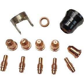 13-piece kit compatible with Harbor freight Titanium 65A TI-PC65 PLASMA CUTTER 59164 59182 58895