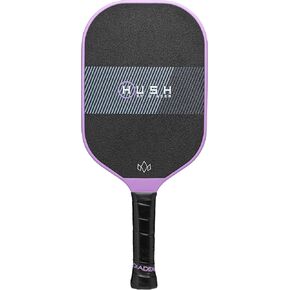 Diadem Hush Paddle | Quiet Pickleball Paddles, Double Thermoformed, Carbon Fiber Core, Power, Precision, Anti-Dampening Kraibon Technology, Certified by USA Pickleball as Quiet Approved
