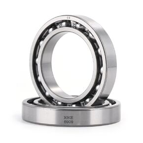 XIKE 2 Pcs 6909 C3 Deep Groove Bearing 45x68x12mm,Chrome Steel Open C3 Clearance Bearing for Industrial Wheels,Pump and Gear Equipment.