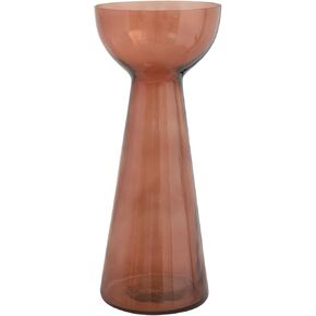Creative Co-Op Modern Glass, Brown Vase