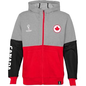 Outerstuff Unisex Kids' FIFA World Cup Country Contrast Panel Fleece Hoodie