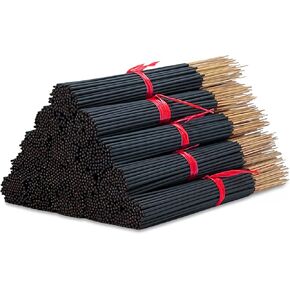 Kush Exotic Incense Sticks 11 Inch - Bulk 1 Bundle 45 to 50 Sticks - Natural 11" Long Lasting Aroma That Burns for 45 to 60 Minutes.