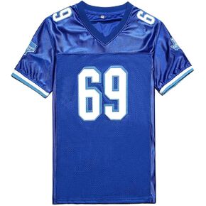Men's Billy Bob #69 Texas Football Jersey Blue Color Stitched Size S-3XL