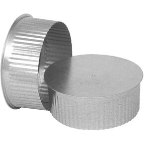 Imperial GV0733 4" Galvanized Tee Plug, Pack of 1, Assorted
