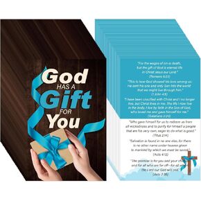 200 Pcs Gospel Tract Card Plan of Salvation Cards Pocket Holy Postcards Prayer Postcards Christian Inspirational Bible Verses Bookmark for Christian Gifts Women Men Teens Ministering Tool