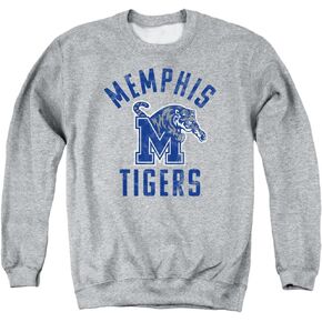 LOGOVISION University of Memphis Official Memphis Tigers Logo Unisex Adult Crewneck Sweatshirt