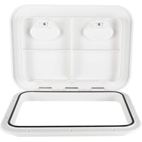 Marine Boat Deck Access Hatch & Lid 17-1/4" Length X 12-3/8'' Width (440MM X 315MM)