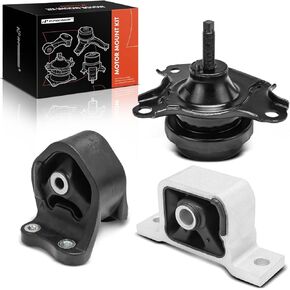 A-Premium 5PCS Engine Motor Mount and Transmission Mount Kit Compatible with Honda Element 2003-2011 2.4L, 4WD, Automatic Transmission, Replace# 50821SCVA02, 50810S7D003
