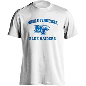 Middle Tennessee State University MTSU Blue Raiders Retro Distressed Short Sleeve T-Shirt