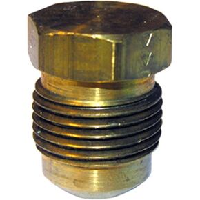 LASCO 17-3957 5/8-Inch Brass Flare Plug