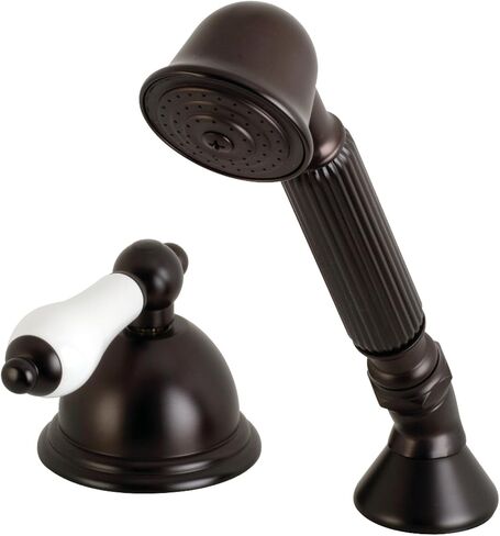Kingston Brass KB181LP Vista Twin Blade Handle 4-Inch Centerset Lavatory Faucet without Pop-Up, Polished Chrome in Kuwait