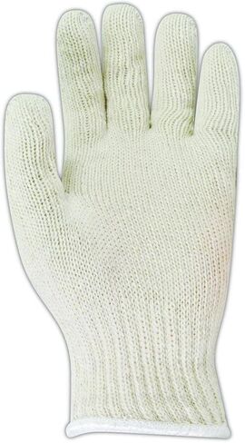قفازات MAGID KnitMaster T1932 بدون خياطة 7 قياسات من القطن/البوليستر، 12 زوجًا، مقاس 9/L، طبيعي in Saudi Arabia